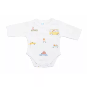 Baba body, hosszú ujjú, Autós mintával