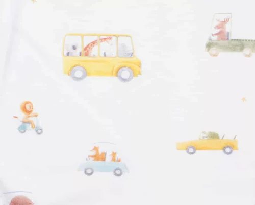 2 részes szett Autós mintával