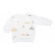 Baba kocsikabát Autós mintával, pamut