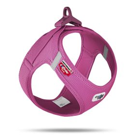 CURLI Kutyahám csattal Air-Mesh Fuchsia 3XS, 1,5- 3 kg