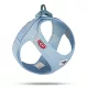 CURLI Kutyahám csattal Air-Mesh Skyblue, 3XS, 1,5-3 kg