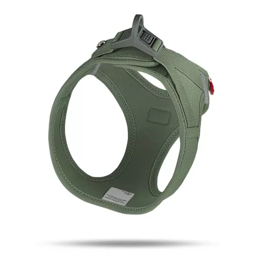 CURLI Kutyahám légáteresztő csattal Air-Mesh Moss 2XS, 2-4kg