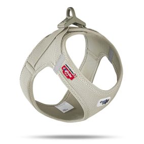 CURLI Kutyahám csat Air-Mesh Light Tan XL, 12-18 kg