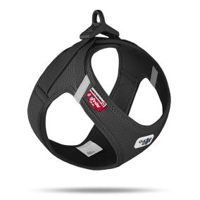   CURLI Kutyahám légáteresztő csattal Air-Mesh Black 2XS, 2-4kg