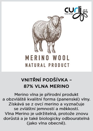 CURLI Kutyahám csattal Merino gyapjú Piros 3XS, 1,5-3 kg