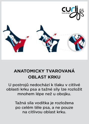 CURLI Kutyahám csattal Merino gyapjú Fekete XS, 3-5 kg