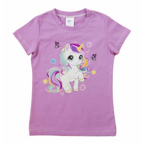 Rövid ujjú póló, Unikornis mintával