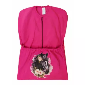 Vállfás oviszsák, kord, Lovas mintával