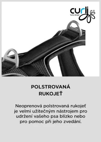 CURLI Kutyahám Belka Comfort Brown L, 25-33kg