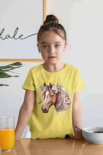 Rövid ujjú póló, Lovas mintával