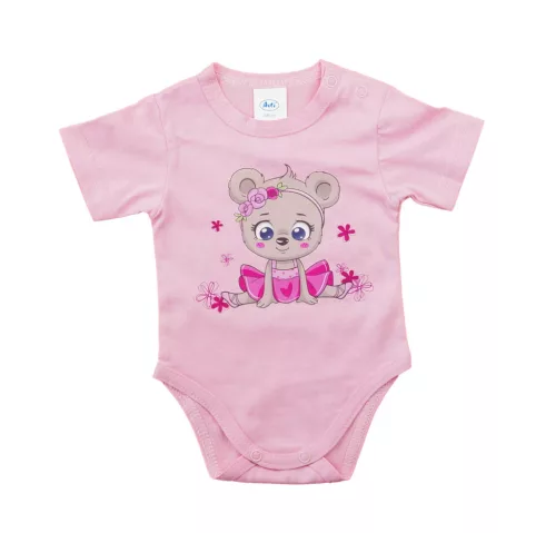 Nyári, kétrészes kislány szett rövidnadrággal