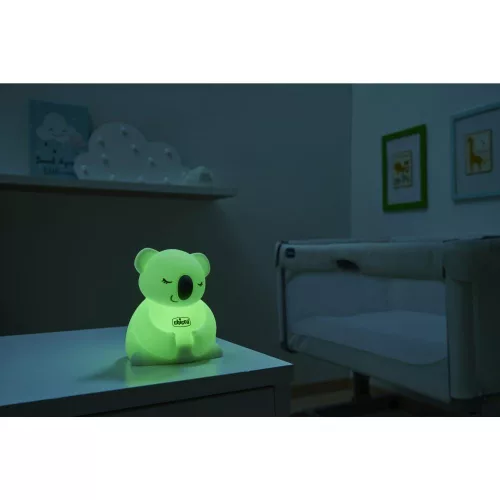 CHICCO Lámpás éjszakai fény tölthető, hordozható Sweet Lights - Koala