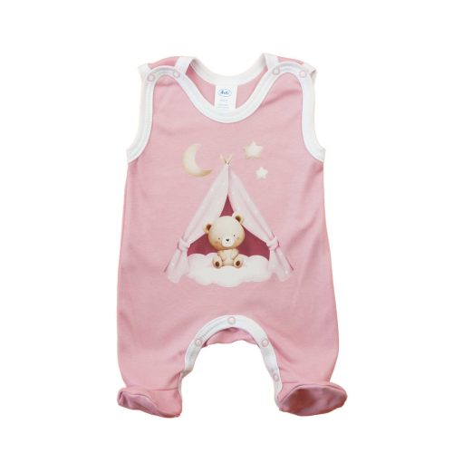 Ujjatlan pamut rugdalózó Macis mintával