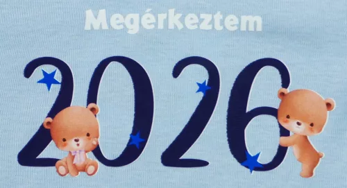 Rövid ujjú bébi kombidressz