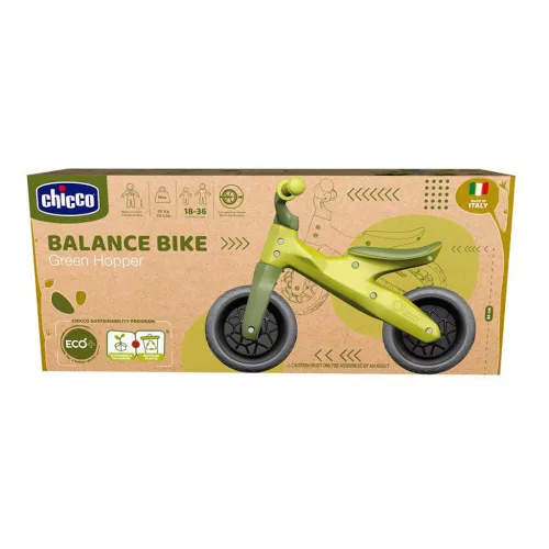 CHICCO Lendületet adó egyensúlyozó Green Hopper Eco+ 18h+