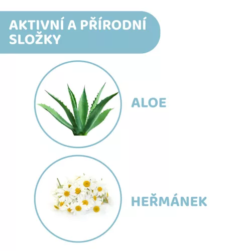 CHICCO Sampon hajra és testre Natural Sensation aloe-val és kamillával 500ml, 0hó+