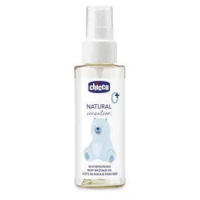 CHICCO Natural Sensation masszázsolaj 100ml, 0m+