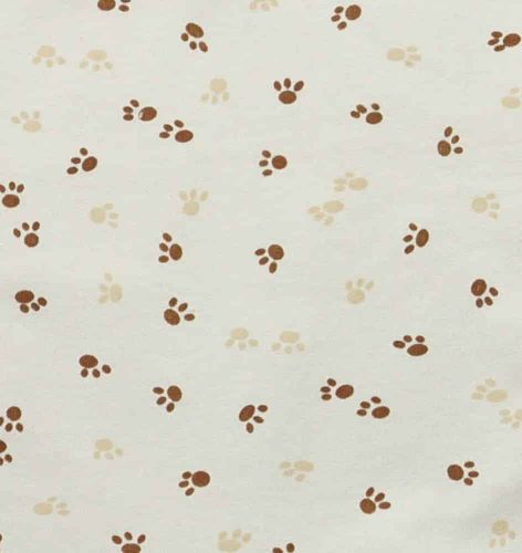 Ujjatlan rugdalózó –tappancsos mintával