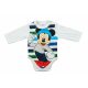 Hosszú ujjú baba body Mickey egér mintával
