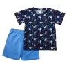 2 részes kisfiú nyári szett űrhajós mintával