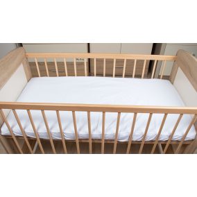 Bébi pamut gumis lepedő 60x120/70x140
