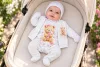 5 részes baba szett – belül bolyhos anyagból - Macis mintával