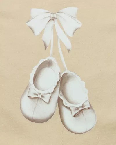 5 részes baba szett – belül bolyhos anyagból - Cipős mintával