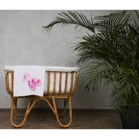 Textil tetra pelenka kiscipő mintával 70x70cm