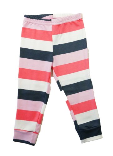 Hosszú ujjú lányka pizsama - Vörös panda mintával