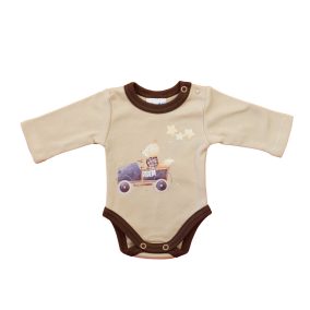 Baba body, hosszú ujjú - Rókás  mintával