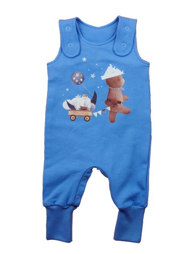 Belül bolyhos ujjatlan baba rugdalózó – állatos mintával, 2 az 1-ben méret