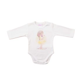 Baba body, hosszú ujjú,Kislány mintával