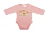 Hosszú ujjú baba body - Állatos mintával