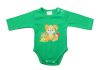 Hosszú ujjú baba body - Állatos mintával
