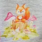 Belül bolyhos baba nadrág Állatos mintával