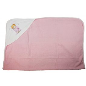 Baba kapucnis törölköző macis mintával 70x90