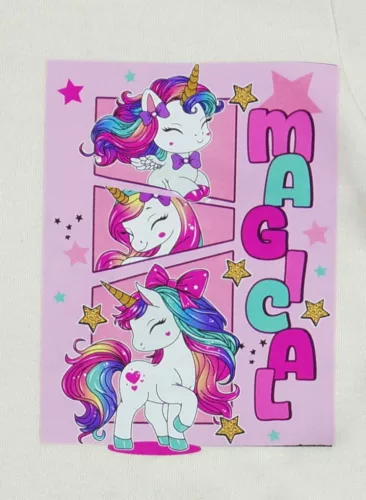 Overálos pizsama Unikornis mintával