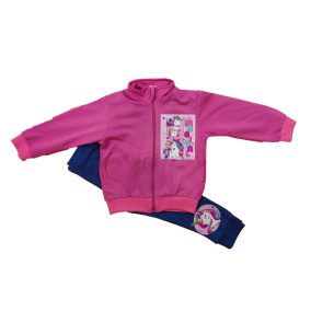   2 részes pamut kislány szabadidő szett Unikornis mintával