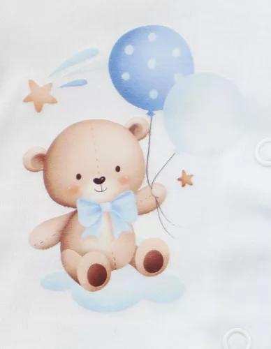 5 részes baba szett maci mintával
