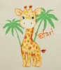 Ujjatlan kisfiú napozó - Zsiráf mintával