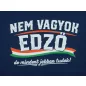 Rövid ujjú férfi póló focis mintával