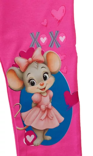 Kislány leggings Egérke mintával