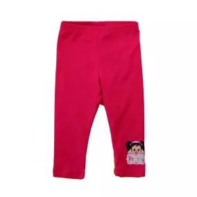 Kislány bolyhos leggings Kislány mintával