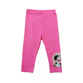 Lányka leggings Kutyás mintával