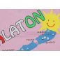 Ujjatlan gyerek póló Balaton felirattal rózsaszín póló