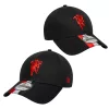 Manchester United baseball sapka New Era fekete Stripe
