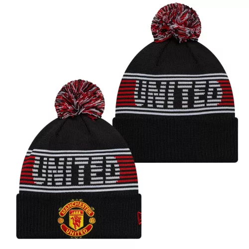 Manchester United sapka kötött New Era bojtos