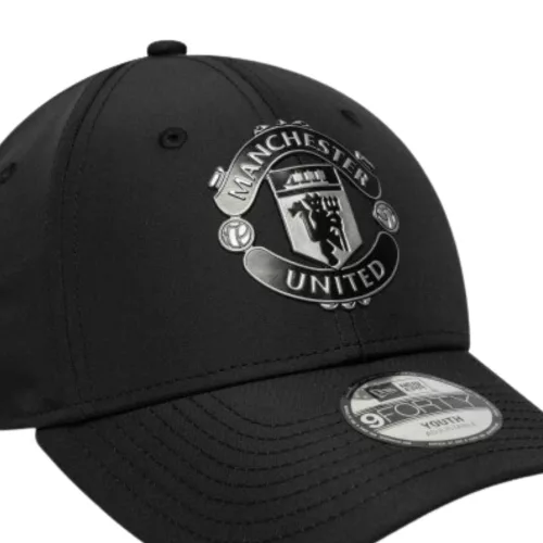 Manchester United baseball sapka New Era fekete gyerek Reflective