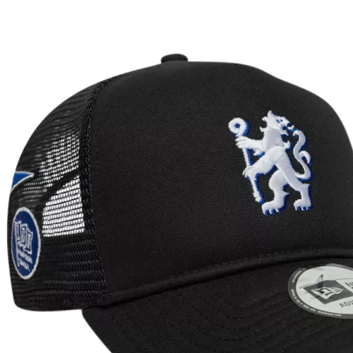Chelsea baseball sapka New Era fekete hálós