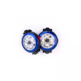   CURLI Luumi LED biztonsági világítás újratölthető nyakörvre KÉK